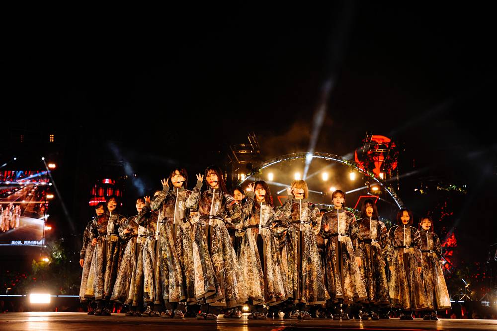 櫻坂46、４周年記念ライブを開催　マリンスタジアム史上最大動員数の７万２千人を動員