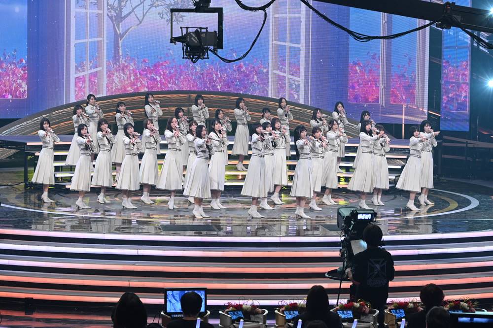 乃木坂46、10回目紅白で「きっかけ」披露へ　リハで透明感ある歌声を響かせる