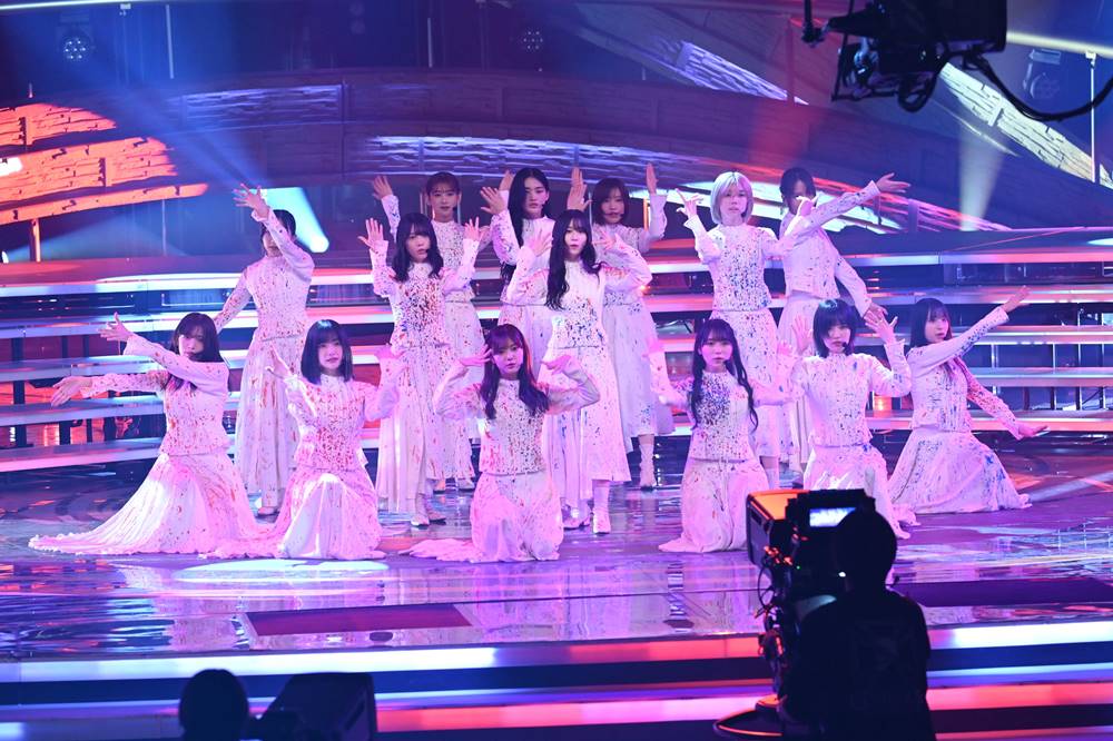 櫻坂46、紅白リハ　本番さながらの迫力のあるステージ