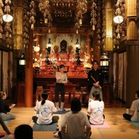 “ファンクショナル ミュージック”を活用した“寺ヨガ”イベント開催