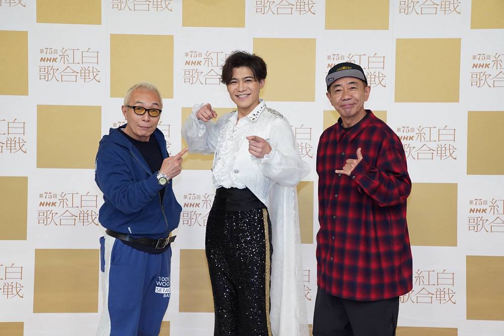 新浜レオン、木梨憲武と所ジョージも紅白で“膝スラ”披露!?「アイデアをいま考えています」