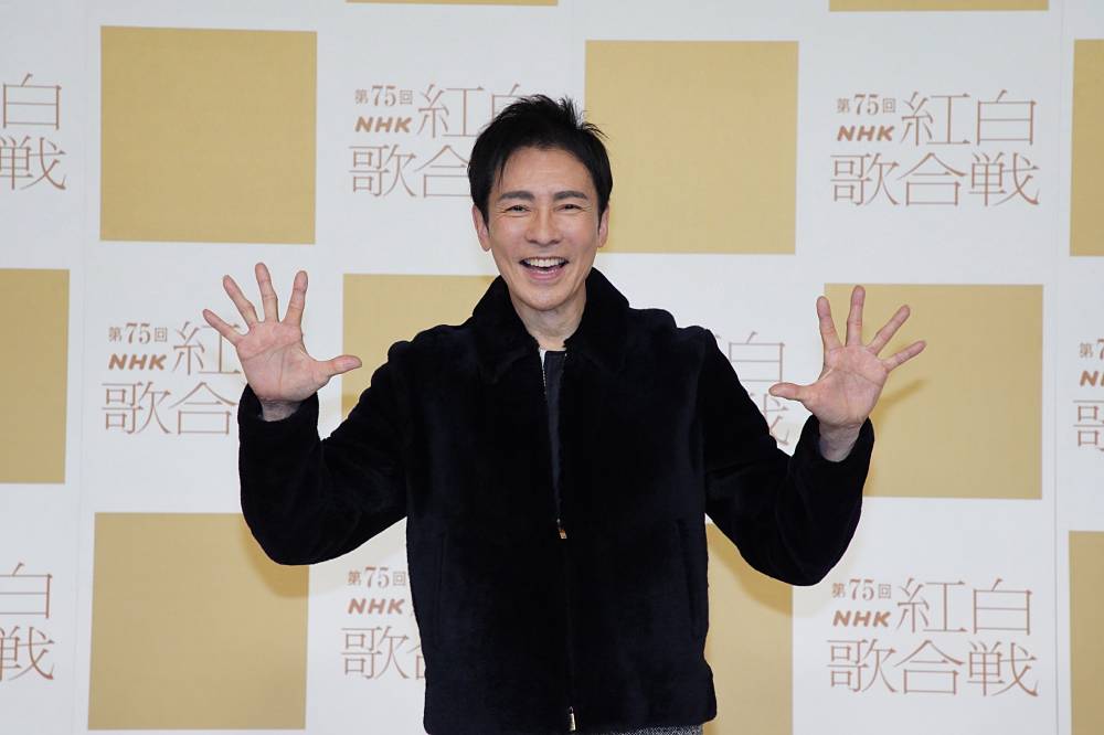 【紅白リハ】郷ひろみ、来年70歳「プラチナのように輝きたい」