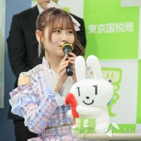 ＝LOVE、e-Tax体験と「確定申告はマイナポータル連携で！」完成披露