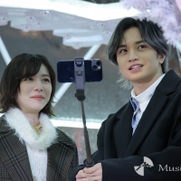 映画『知らないカノジョ』SNOW FLAKE DOME点灯式イベント
