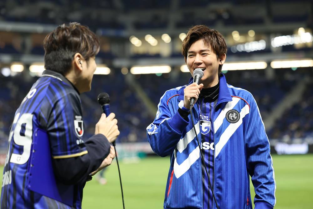 WEST.小瀧望、ガンバ大阪vsセレッソ大阪戦にゲストとして登場「夢のようです」