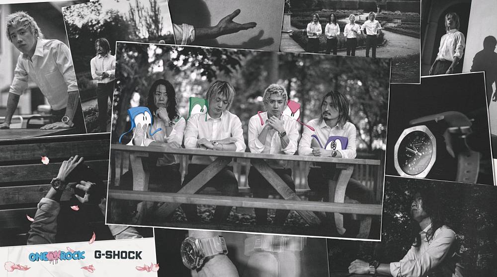 ONE OK ROCK結成20周年記念   Ryota全面監修“G-SHOCK”とのコラボモデル発売決定