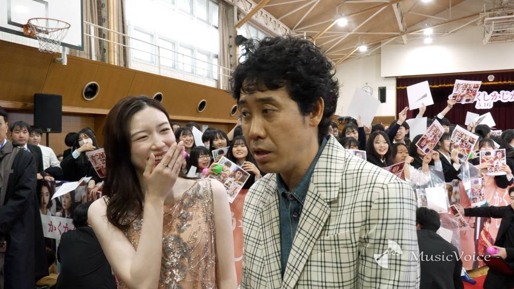 永野芽郁＆大泉洋、高校生の熱気に圧倒される「朝で眠かったけど一気に目が覚めた」