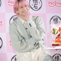 佐久間大介　ペットライン「懐石」アンバサダー就任＆新WebCM発表会
