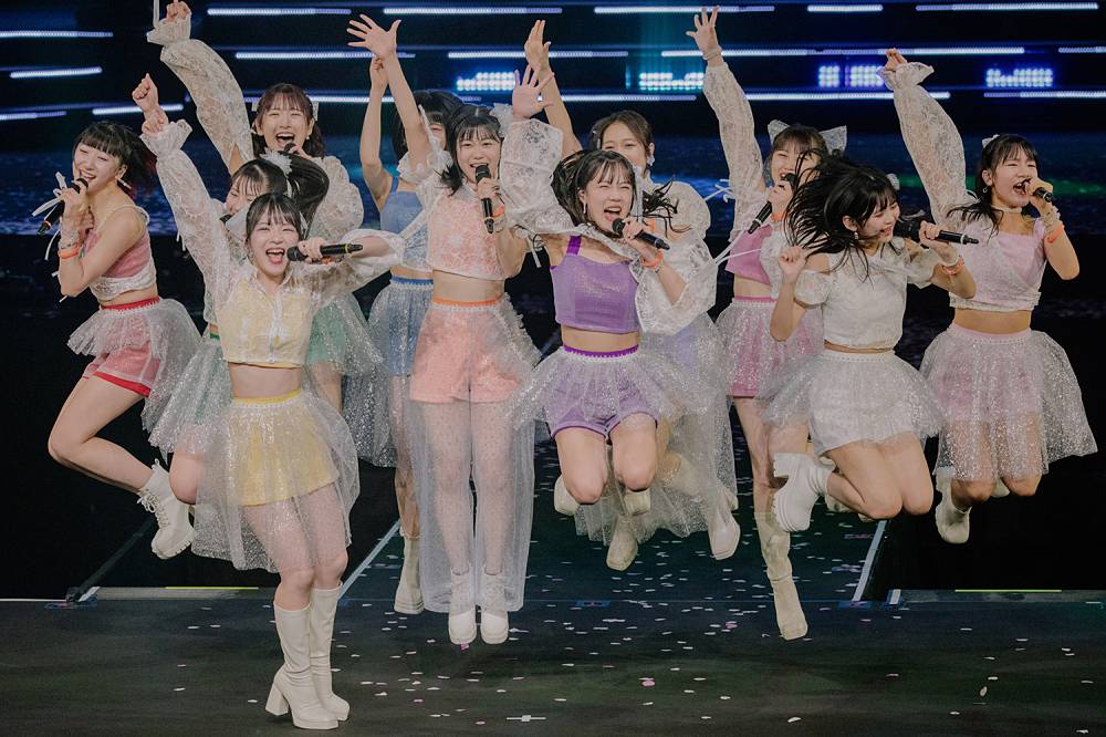 つばきファクトリー、結成10周年＆八木栞卒業公演ライブを日本武道館で開催　全44曲をパフォ