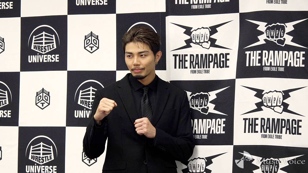 THE RAMPAGE・武知海青、プロレス本格参戦　DDT側「プロレス界でもスターになれる逸材」