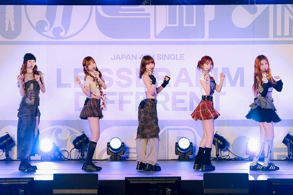 LE SSERAFIM、新曲「DIFFERENT」生パフォにファン熱狂