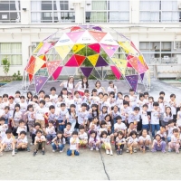 ももクロと81人の⼦どもたちが楽器作り