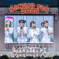 ＝LOVE、フェスで“とくべチュ”コラボ　サンリオキャラと夢の共演