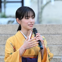 當真あみらキャストが袴姿で新生「ちはやふる」ヒット祈願
