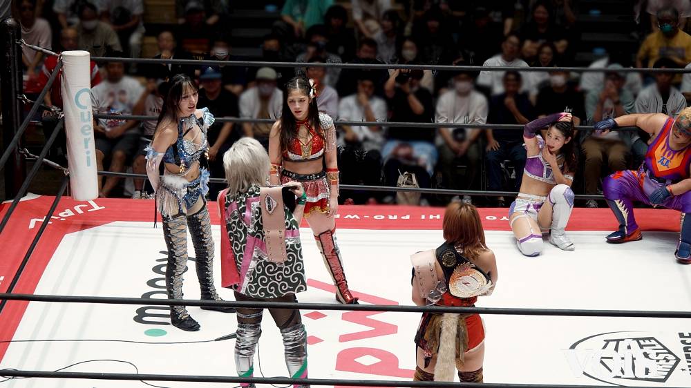 【東京女子プロレス】上福ゆき＆上原わかな、王者組・ハイパーミサヲ＆中島翔子に挑戦表明