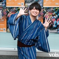 BS日テレ花火特別番組囲み取材