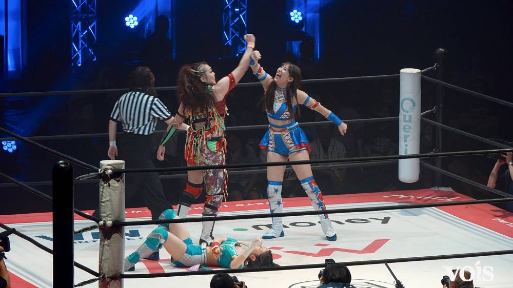 元SKE48荒井優希「豆腐プロレス」恩師・松本浩代と初タッグで快勝、７年後しのリベンジも