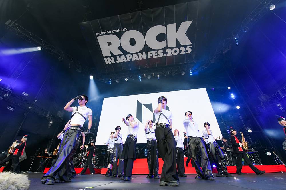 INI、ロッキン出演　熱気溢れるステージで魅了