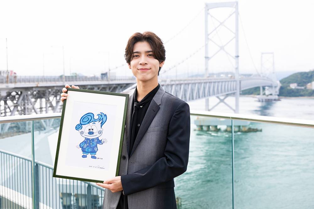 timelesz・松島聡、アートで地域と初コラボ　自作キャラのアニメ化に「感動しました！」