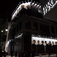 BE:FIRST初のベストアルバム特大ビジュアルが渋谷に登場　450平米を超えるスケールで展開