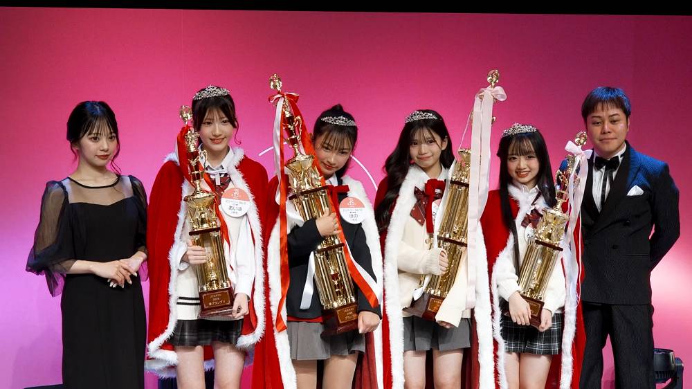 日本一かわいい女子高生に高１なんり、女子中学生に中１ほの「本当に嬉しい」
