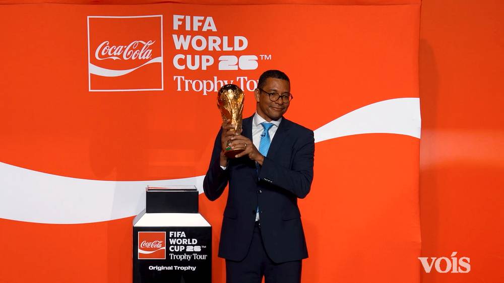 元ブラジル代表ジウベルト・シウバ、W杯優勝トロフィー掲げ「私は幸運な人物」