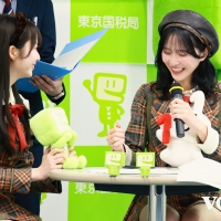 ＝LOVE大谷映美里＆野口衣織『スマホを使ったe-Tax体験』