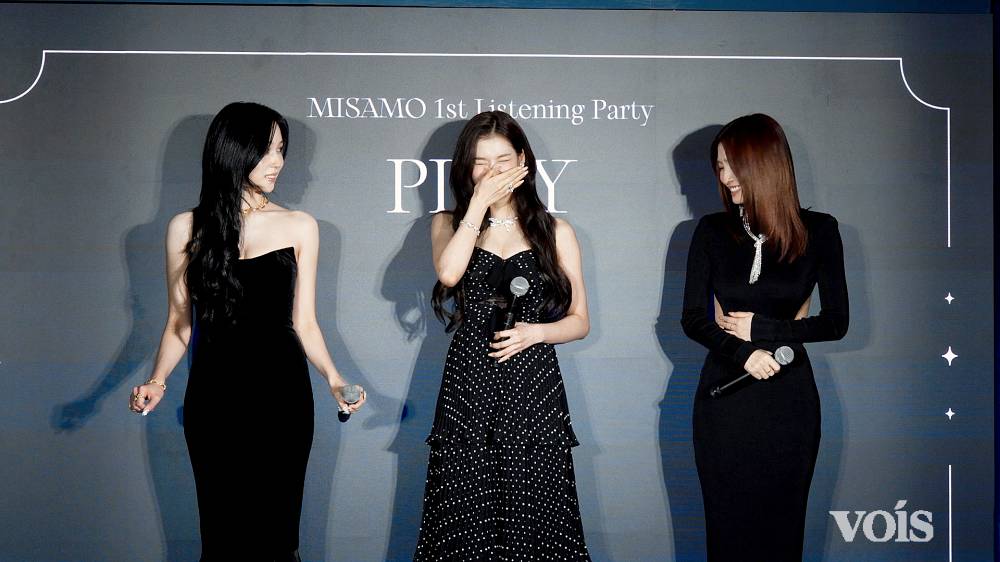 MISAMO、女神揃って原宿に降臨　MINAの愛くるしさにSANA＆MOMOが笑顔