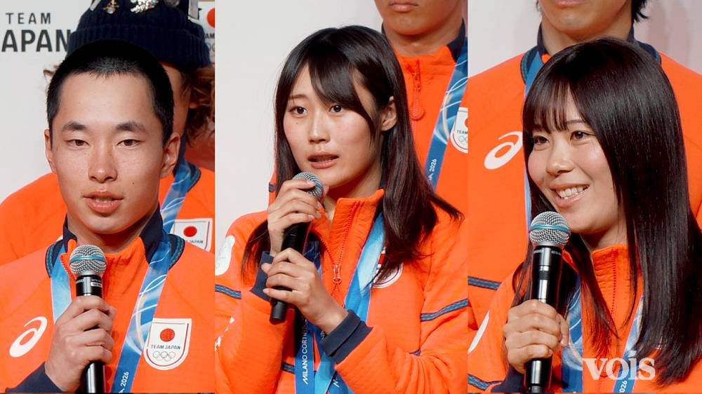 スノボー・村瀬心椛＆木村葵来＆深田茉莉らメダリストが帰国会見、感謝の言葉を何度も
