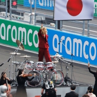 YOSHIKI、F1日本グランプリ決勝で国歌披露