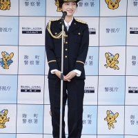 仁村紗和、警視庁麹町署の一日署長に就任「背筋が伸びます！」