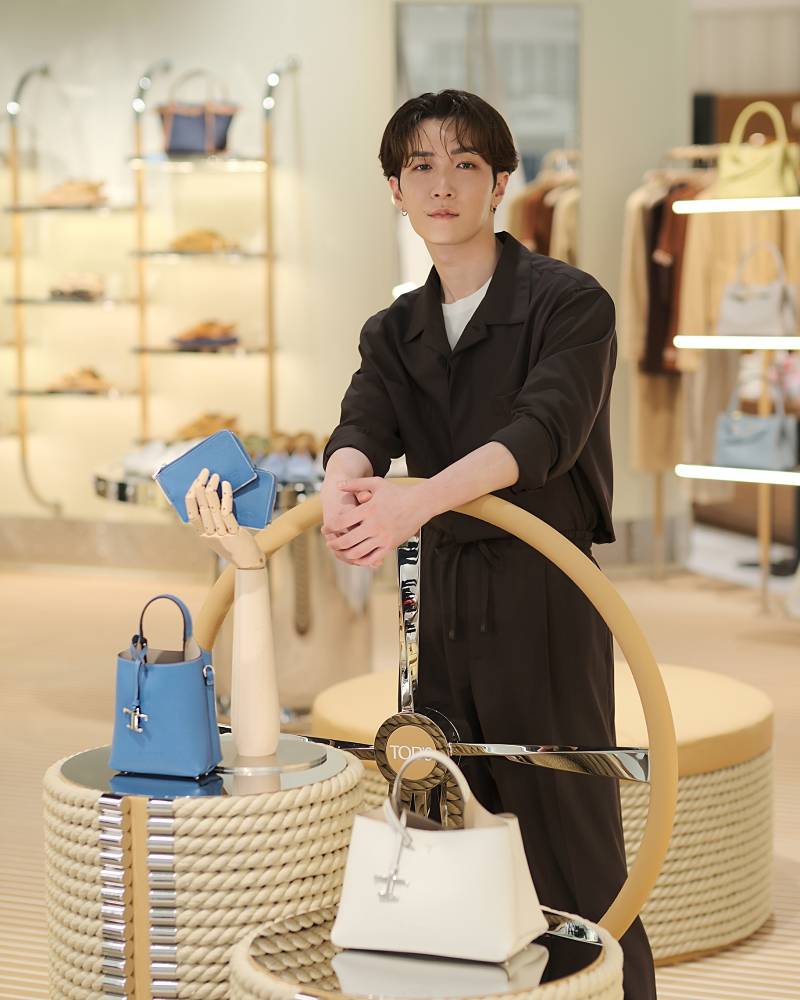 Snow Man渡辺翔太、伊勢丹新宿店『トッズ ポップアップイベント』に来場「とてもワクワクしました」