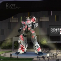 実物大ユニコーンガンダム、８月末で展示終了と特別装飾が決定