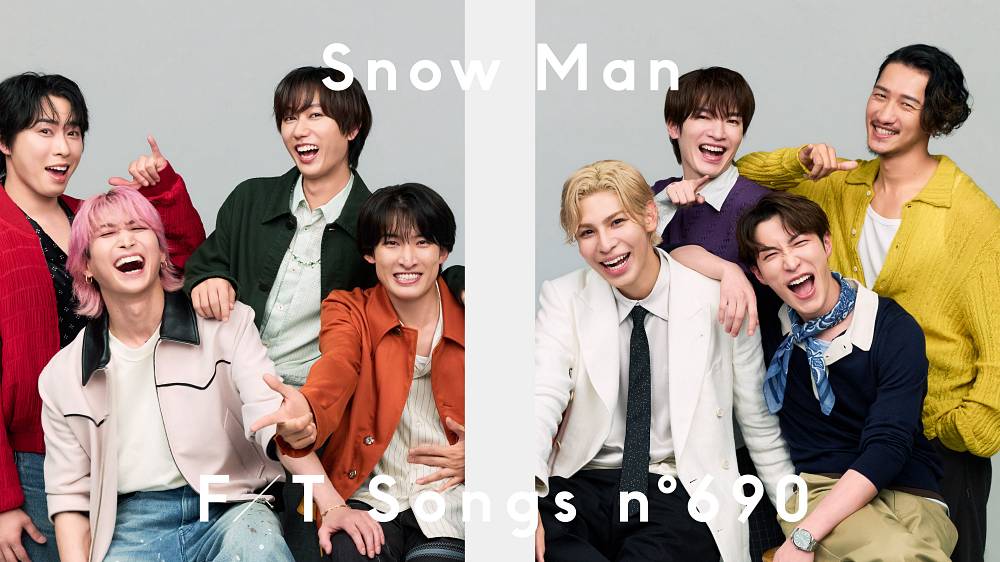 Snow Man「THE FIRST TAKE」に初登場　「グッタイム」SPアレンジで一発撮り