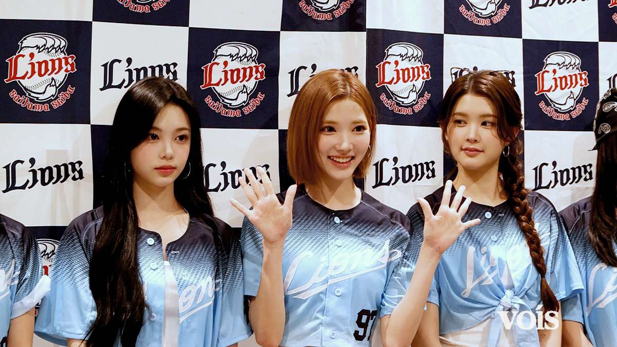 Hearts2Hearts・ジウ、始球式は「100点」　囲み取材は全て日本語で流暢に回答