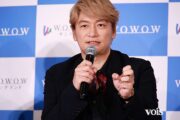 香取慎吾「虚ろな十字架」完成報告会