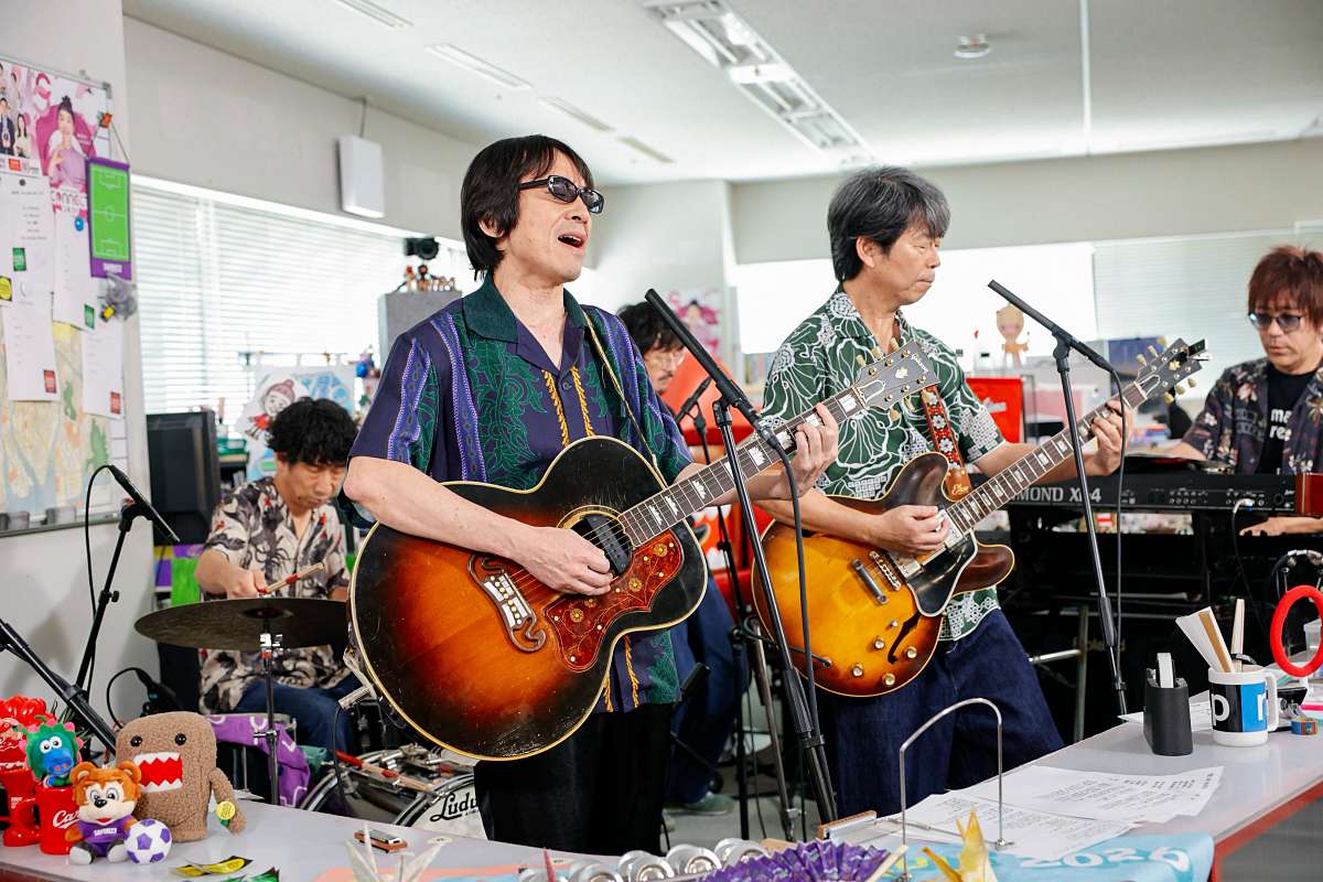 真心ブラザーズ「tiny desk concerts」に初登場　番組初の地方収録　広島でSPパフォ