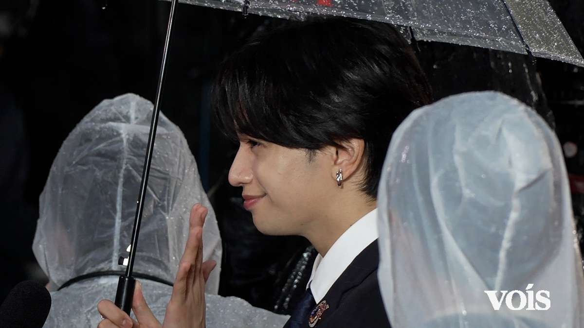 中島健人、日比谷に降臨　あいにくの悪天も「恵みの雨」と笑顔　東京から世界へ発信誓う